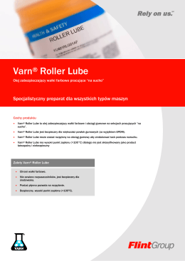 Varn® Roller Lube - WIT Artykuły poligraficzne