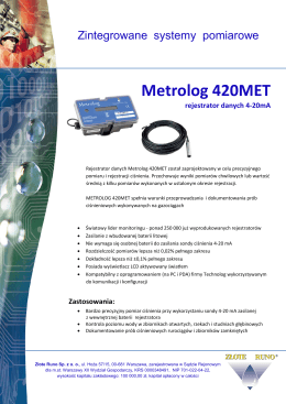 Metrolog 420MET