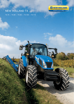 NEW HOLLAND t4 - CNH Industrial