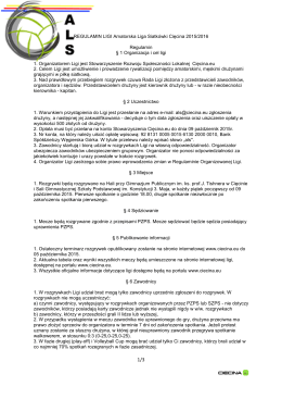 Regulamin pdf