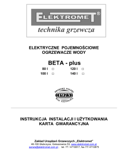 BETA - plus - Elektromet