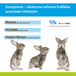 Szczepionki dla królików