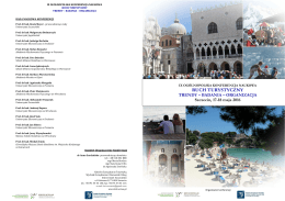 ulotka 2016 PDF - Katedra Zarządzania Turystyką