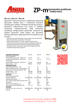 ZP-m małej mocy zgrzewarka punktowa