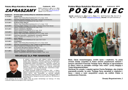 POSŁANIEC - Polska Misja Katolicka w Mannheim