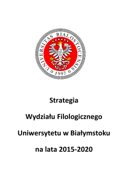 Misja Wydziału Filologicznego Uniwersytetu w Białymstoku