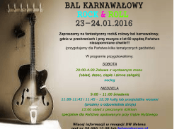 bal karnawałowy rock & roll 23-24.01.2016