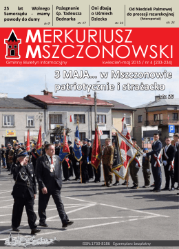 MM_kwiecień_maj_2015 - Mszczonów, Urząd Miasta i Gminy