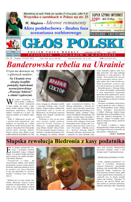 Głos Polski nr. 29 (2015) - Niezależna Gazeta Obywatelska w Opolu