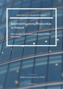Innovative entrepreneurship in Poland