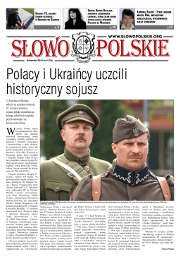 Polacy i Ukraińcy uczcili historyczny sojusz