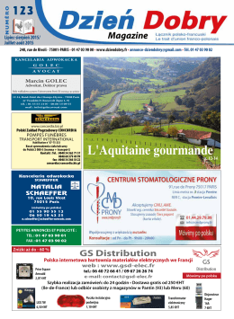 L`Aquitaine gourmande - Le trait d`union franco