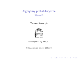 Algorytmy probabilistyczne