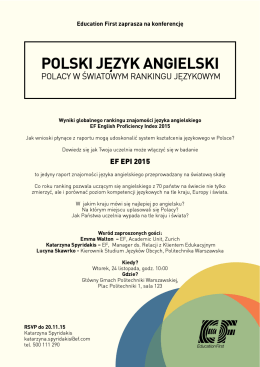 POLSKI JĘZYK ANGIELSKI