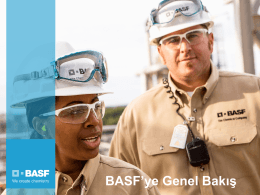 BASF`ye Genel Bakış - BASF Türk Bitki Koruma