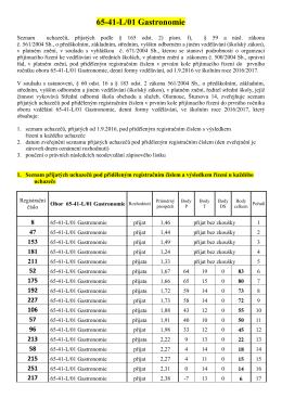 65-41-L/01 Gastronomie