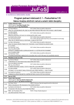 Program - JuFos