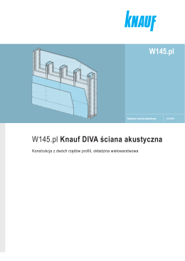 W145.pl Knauf DIVA ściana akustyczna W145.pl