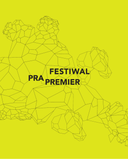 Katalog Festiwalu Prapremier 2015 PL, EN