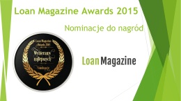 Loan Magazine Awards 2015 - Loan