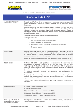 Profimax LHD 210K - Dezynfekcja24.pl