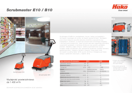 Scrubmaster E10 / B10
