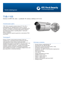 TVB-1105 - UTC Fire & Security