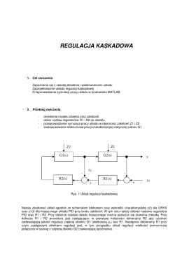 REGULACJA KASKADOWA