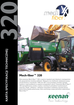 Mech-fiber™ 320 K ART A SPECYFIK A CJI TECHNICZNEJ