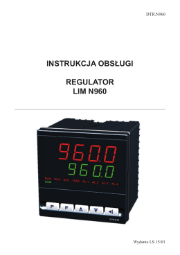 Instrukcja/DTR - Limatherm Sensor