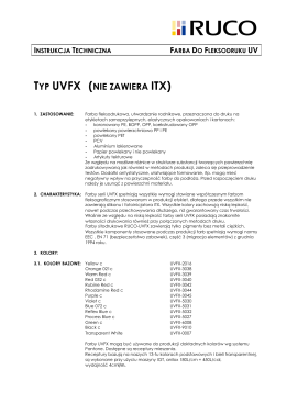TYP UVFX (NIE ZAWIERA ITX)