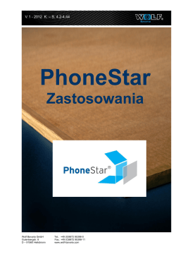 PhoneStar na podlogi