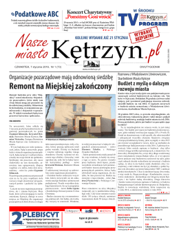 1/2016 - Nasze Miasto Kętrzyn