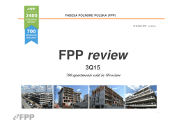 FPP review - Fadesa Polnord Polska