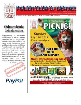 PDF - Polish Club of Denver