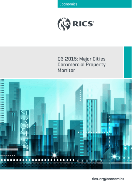 Q3 2015: Major Cities Commercial Property Monitor