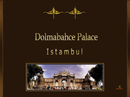 Pałac Dolmabahçe Jako