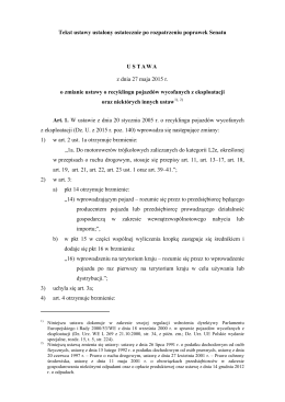 Tekst ustawy w formacie pdf - Sejm Rzeczypospolitej Polskiej