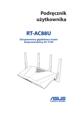 Podręcznik użytkownika RT-AC88U