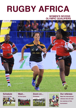 Womens Sevens Olympic Qualifier