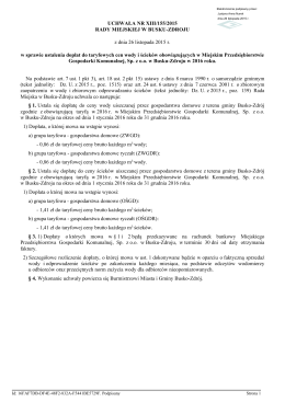 Uchwala Nr XIII/155/2015 z dnia 26 listopada 2015 r. - Busko