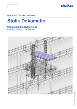 Informacja dla użytkownika (pl) Stolik Dokamatic