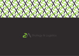prezentacja 2A Strategy&Logistics