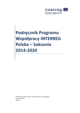Podręcznik Programu - Centrum Projektów Europejskich