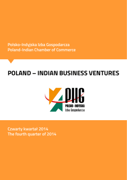POLAND – INDIAN BUSINESS VENTURES
