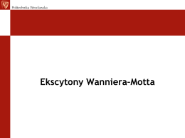 Ekscytony Wanniera–Motta R