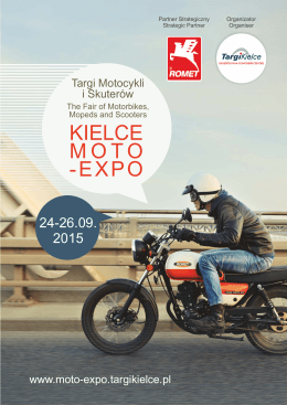 Kielce Moto-Expo 2015 - folder