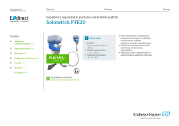 Soliswitch FTE20