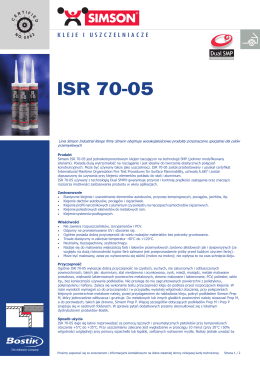 ISR 70-05 TDS (PL).cdr