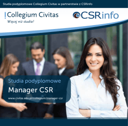 Manager CSR